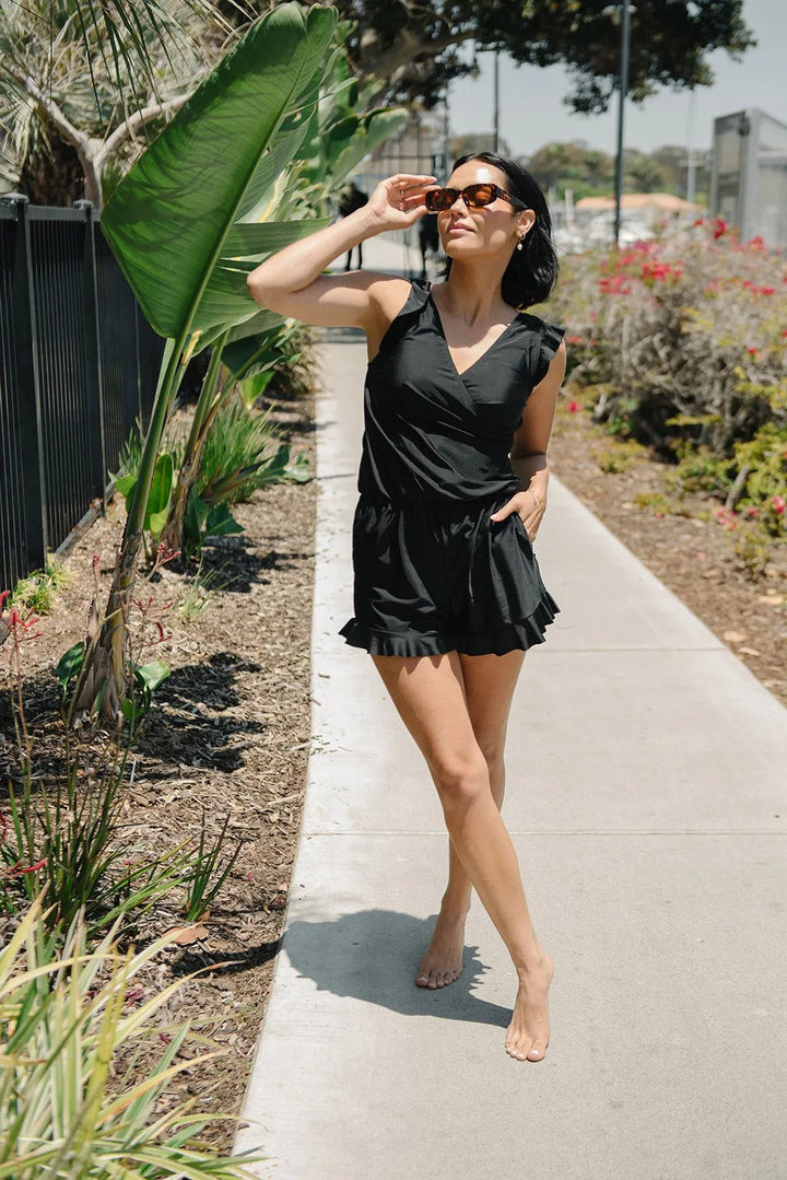 Jedda – Swimsuit with Ruffles and Bust Support