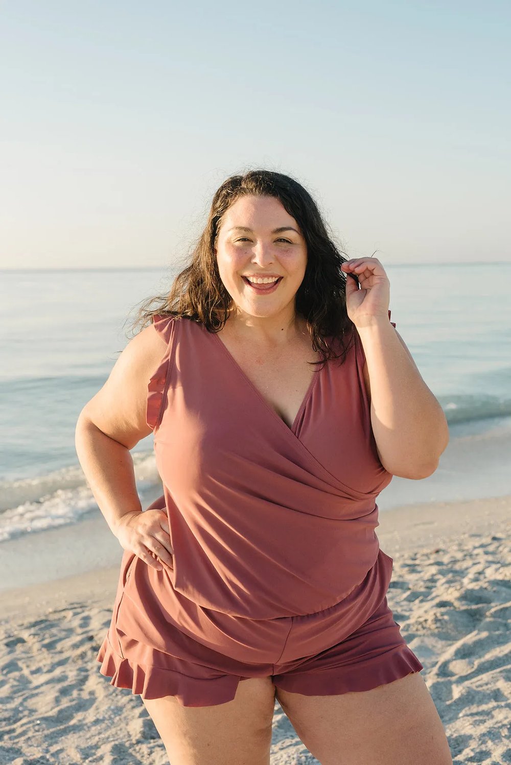Jedda – Swimsuit with Ruffles and Bust Support