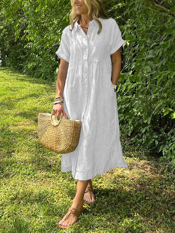 Tess™ | Relaxed Shirt Dress