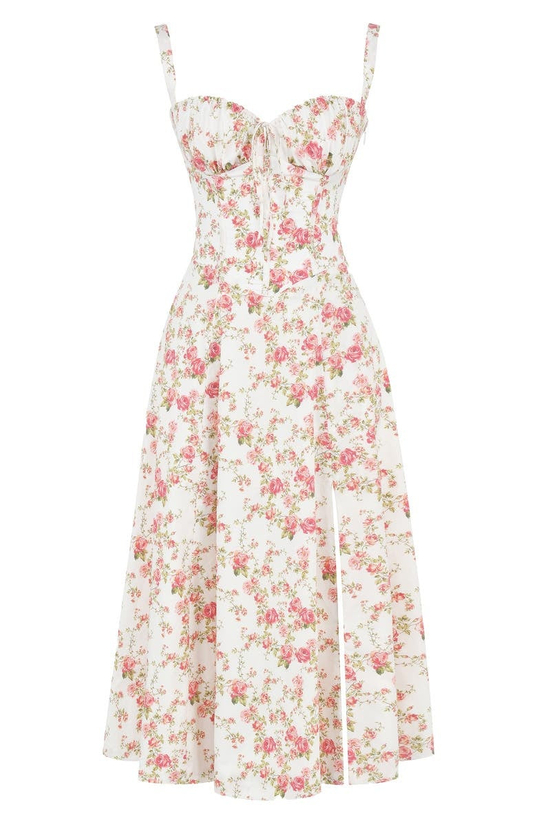 Freya | Stylish Floral Midi Dress