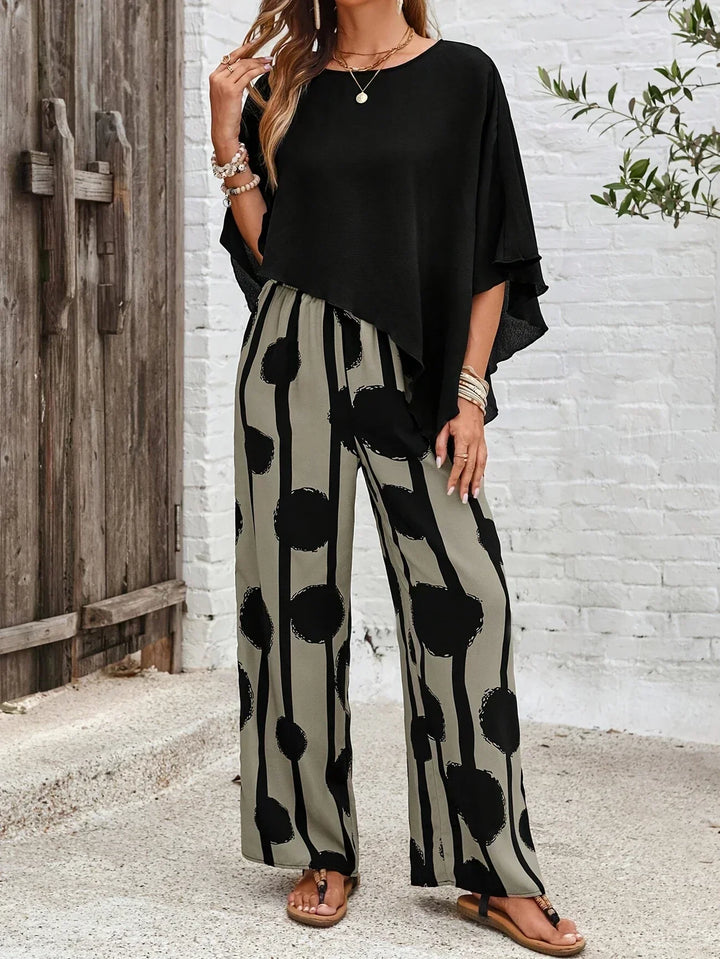 Harper™ -  Comfortable Elastic Waist Two-Piece Set