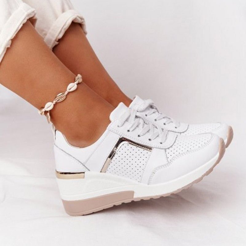 Addison™ | Stylish Wedge Sneakers