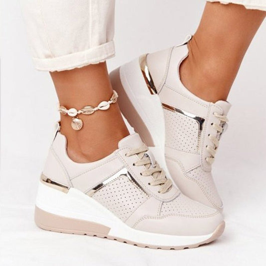 Addison™ | Stylish Wedge Sneakers