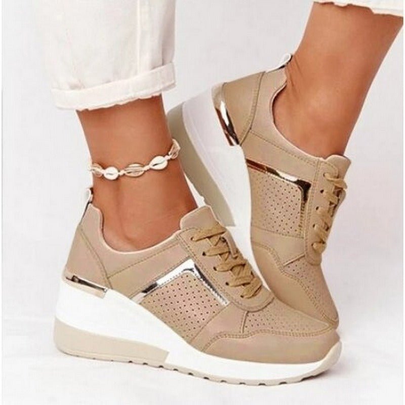 Addison™ | Stylish Wedge Sneakers