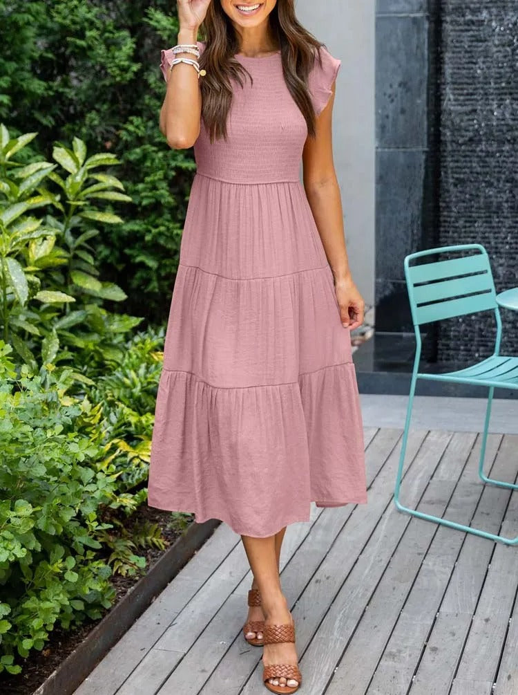 Isla | Stylish Casual Tiered Dress