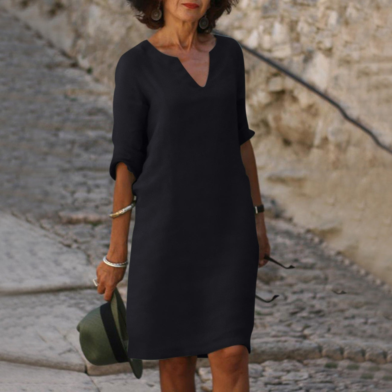Portsea™ V-Neck Shift Dress