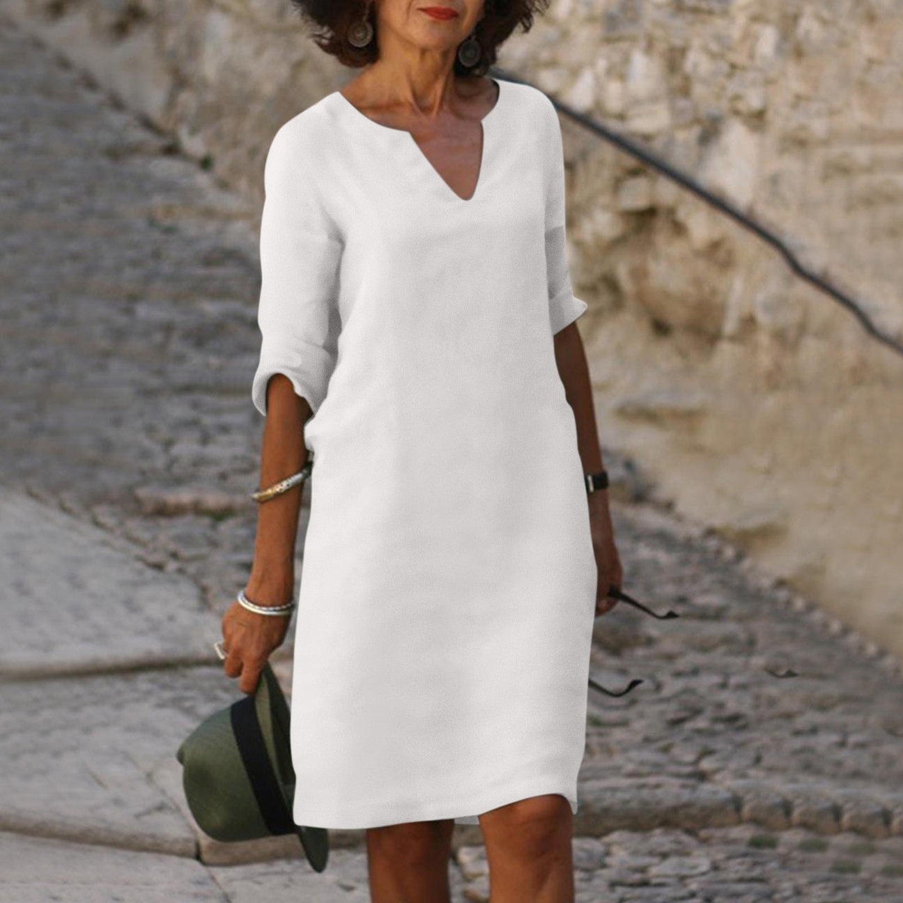 Portsea™ V-Neck Shift Dress