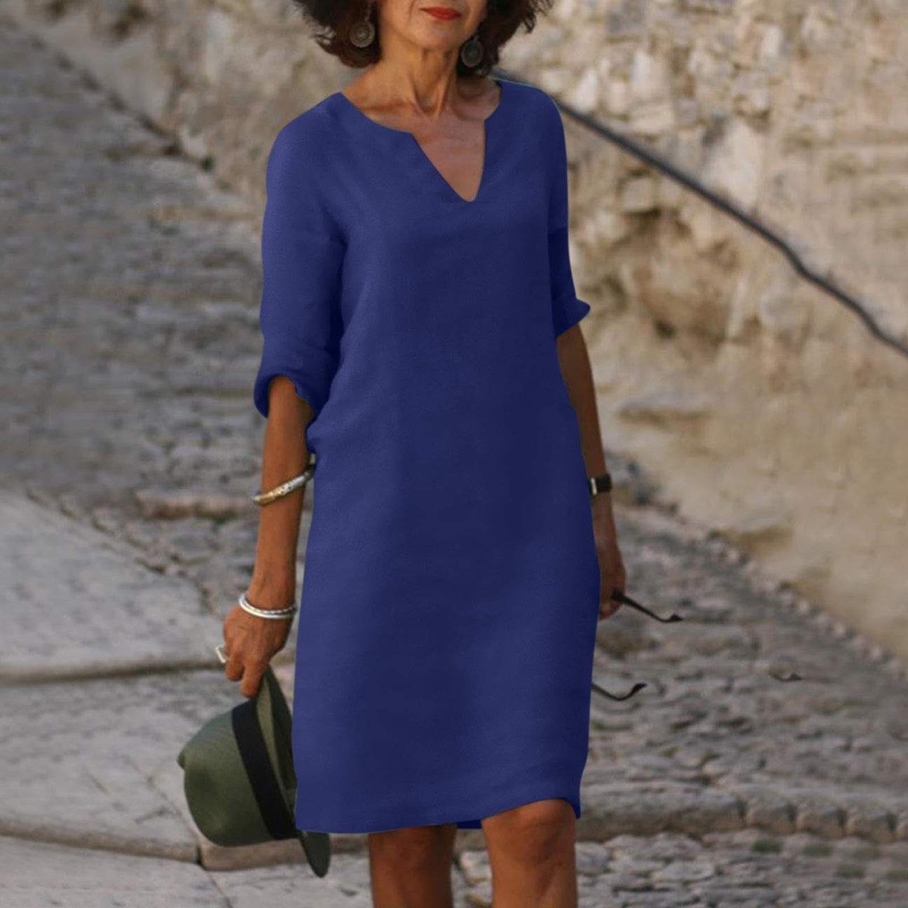 Portsea™ V-Neck Shift Dress