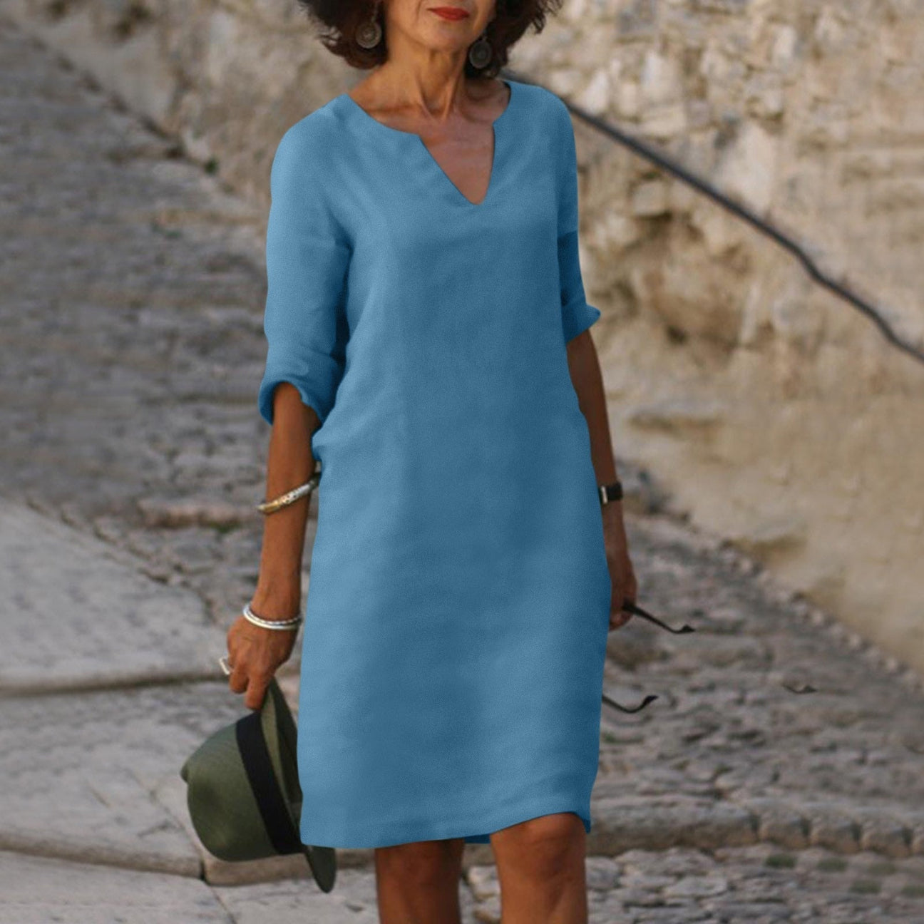 Portsea™ V-Neck Shift Dress