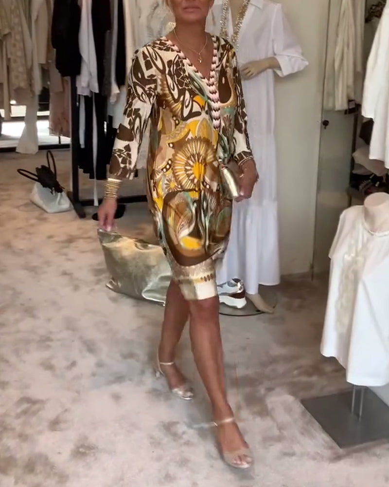 Elaine™ | Comfort Print Dress