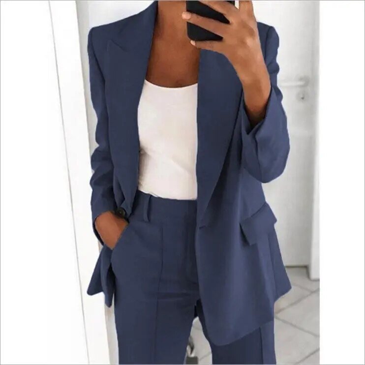 Complete set with blazer and pants "Eva"