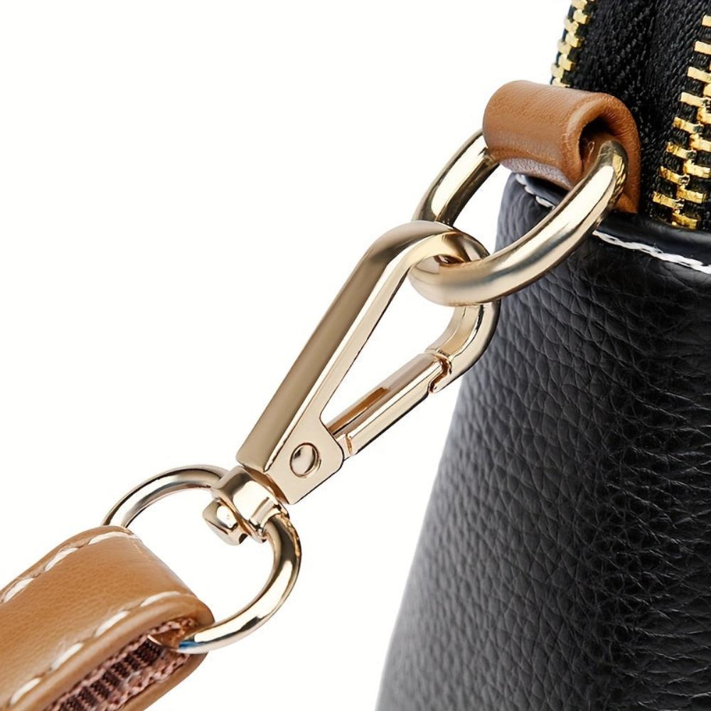 Amara™ Genuine Leather Crossbody Bag