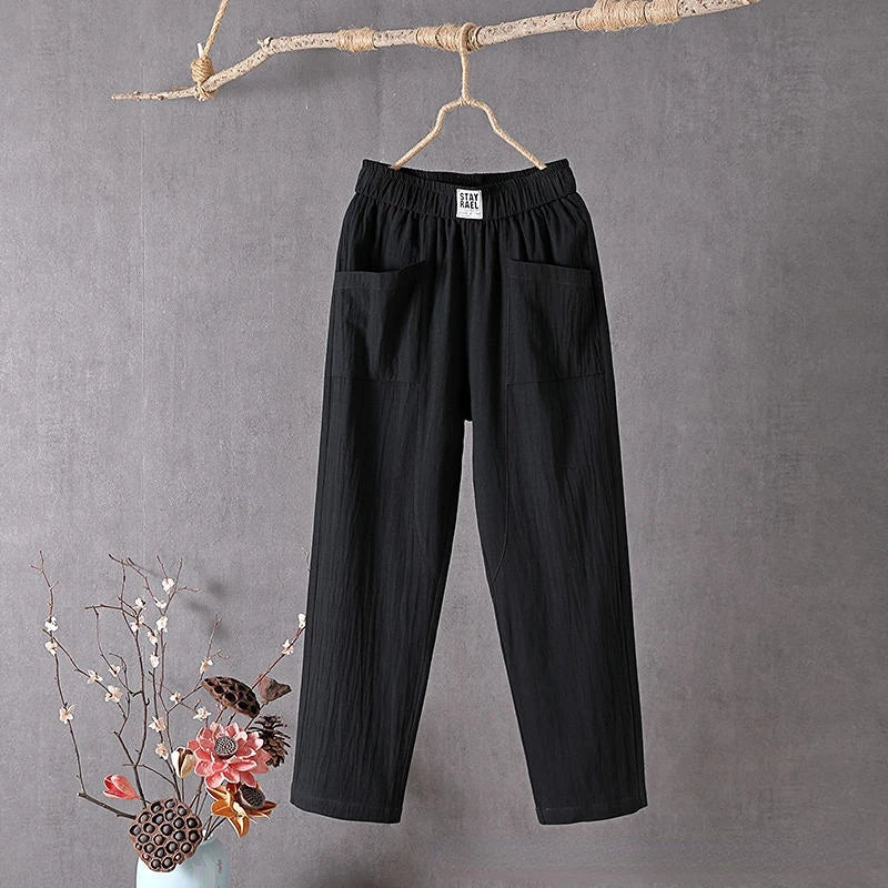 Paula™ | Loose-Fit High-Waisted Pants