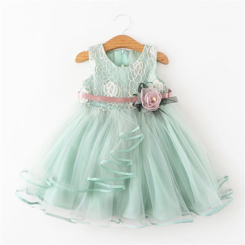 Lux Modern Twirly Tulle Party Dress (12M - 4T)