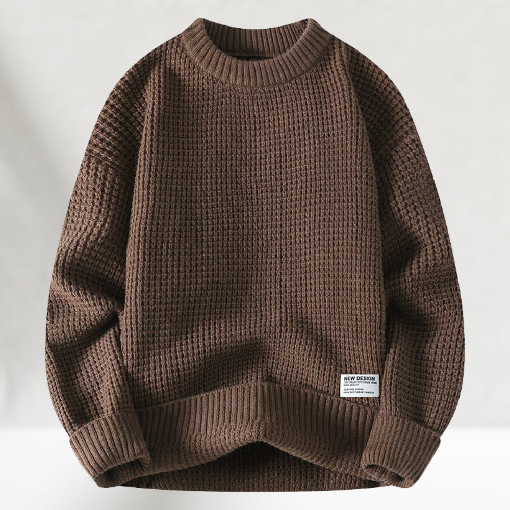 Jasper - Round Neck Knitted Sweater