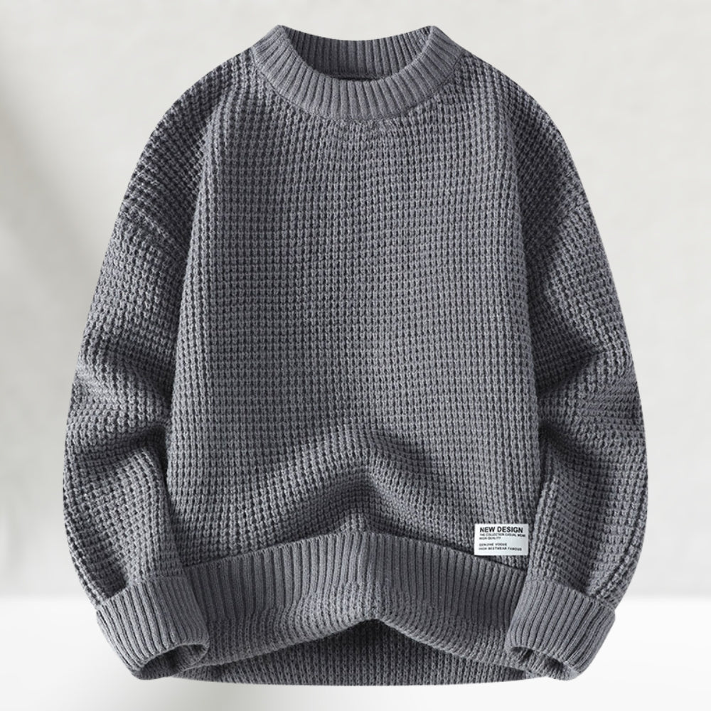 Jasper - Round Neck Knitted Sweater