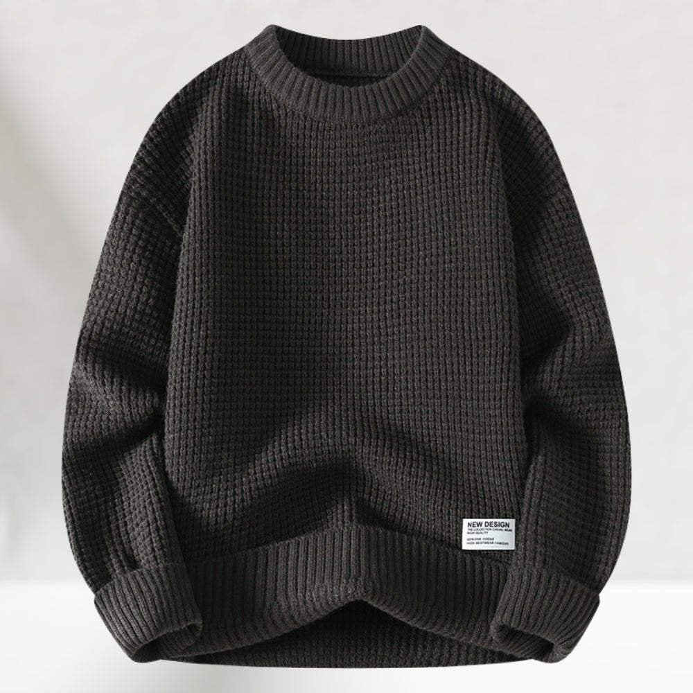 Jasper - Round Neck Knitted Sweater