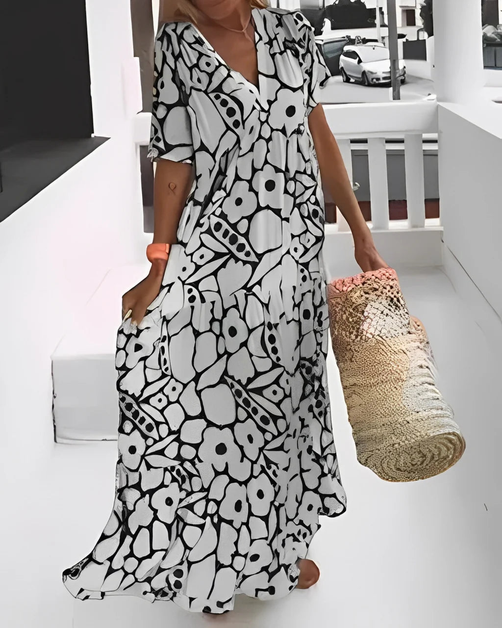 Evelyn™ Easy Midi Dress