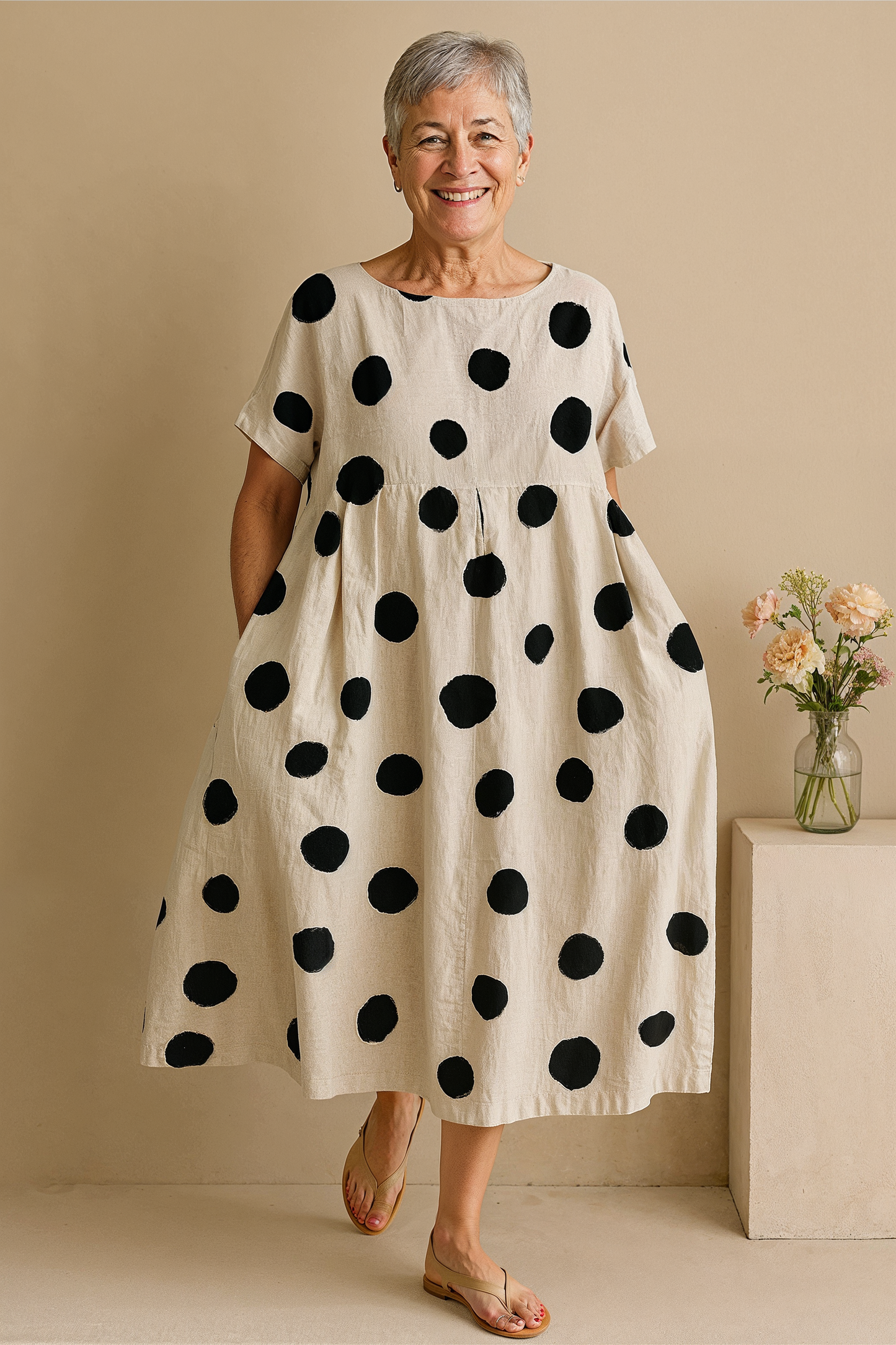 Dot & Drift – Tummy Coverage Dress