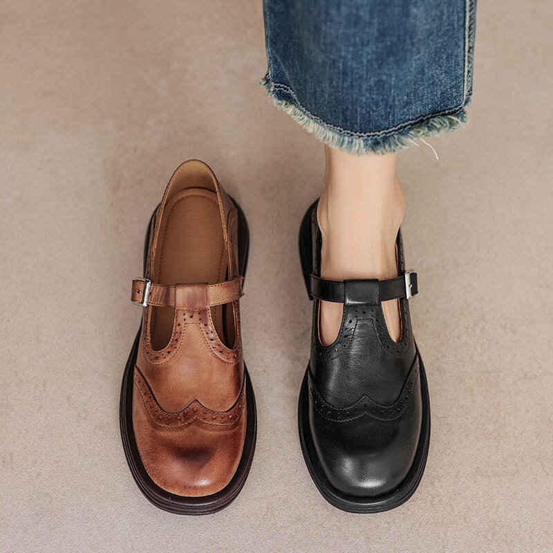 RILEY | ELEGANT MARY JANES MADE OF LEATHER