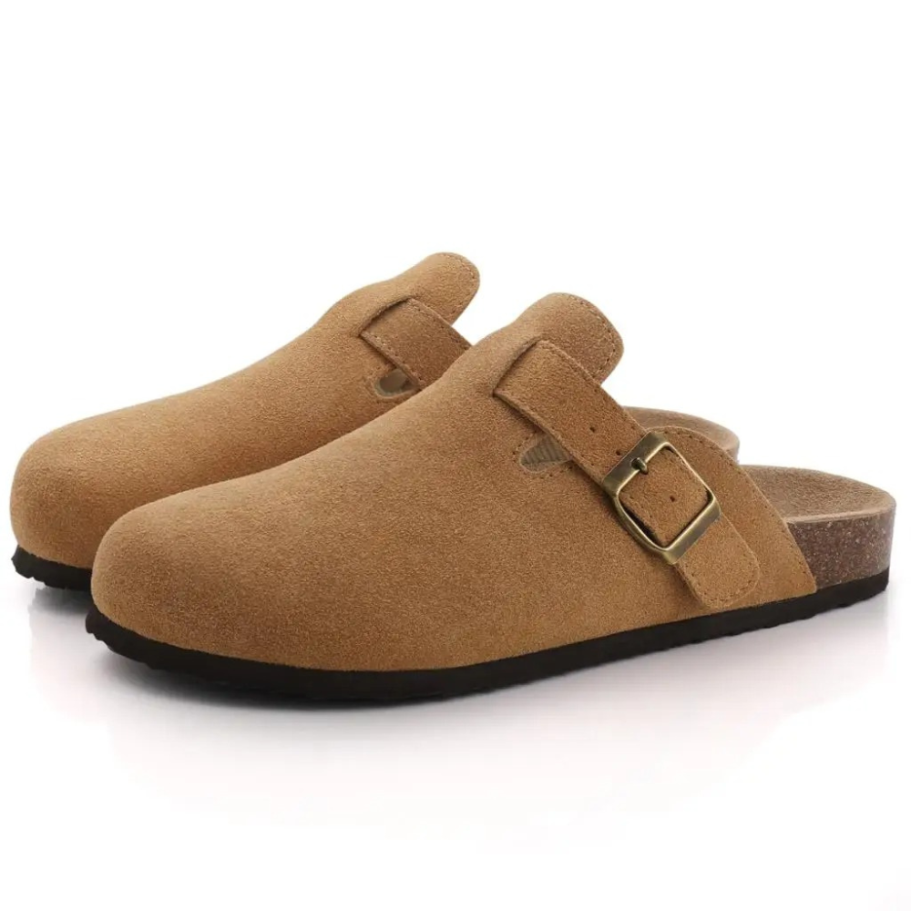 Brooklyn™ | Stylish Slip-On Cork Sandals