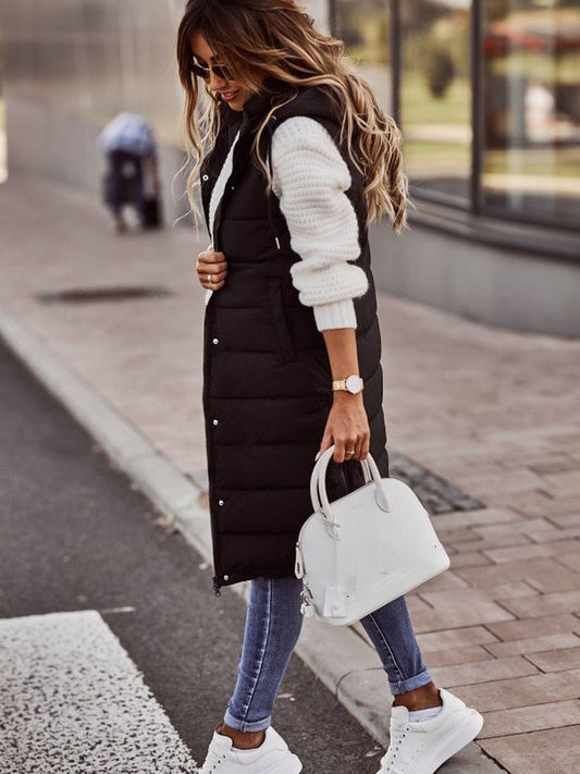 Keira | Stylish Hooded Puffer Vest