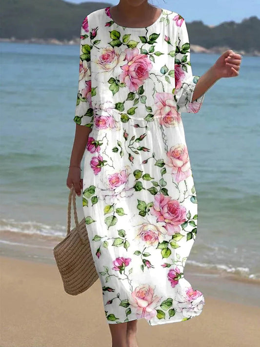 Kyla | Stylish Floral Maxi Dress